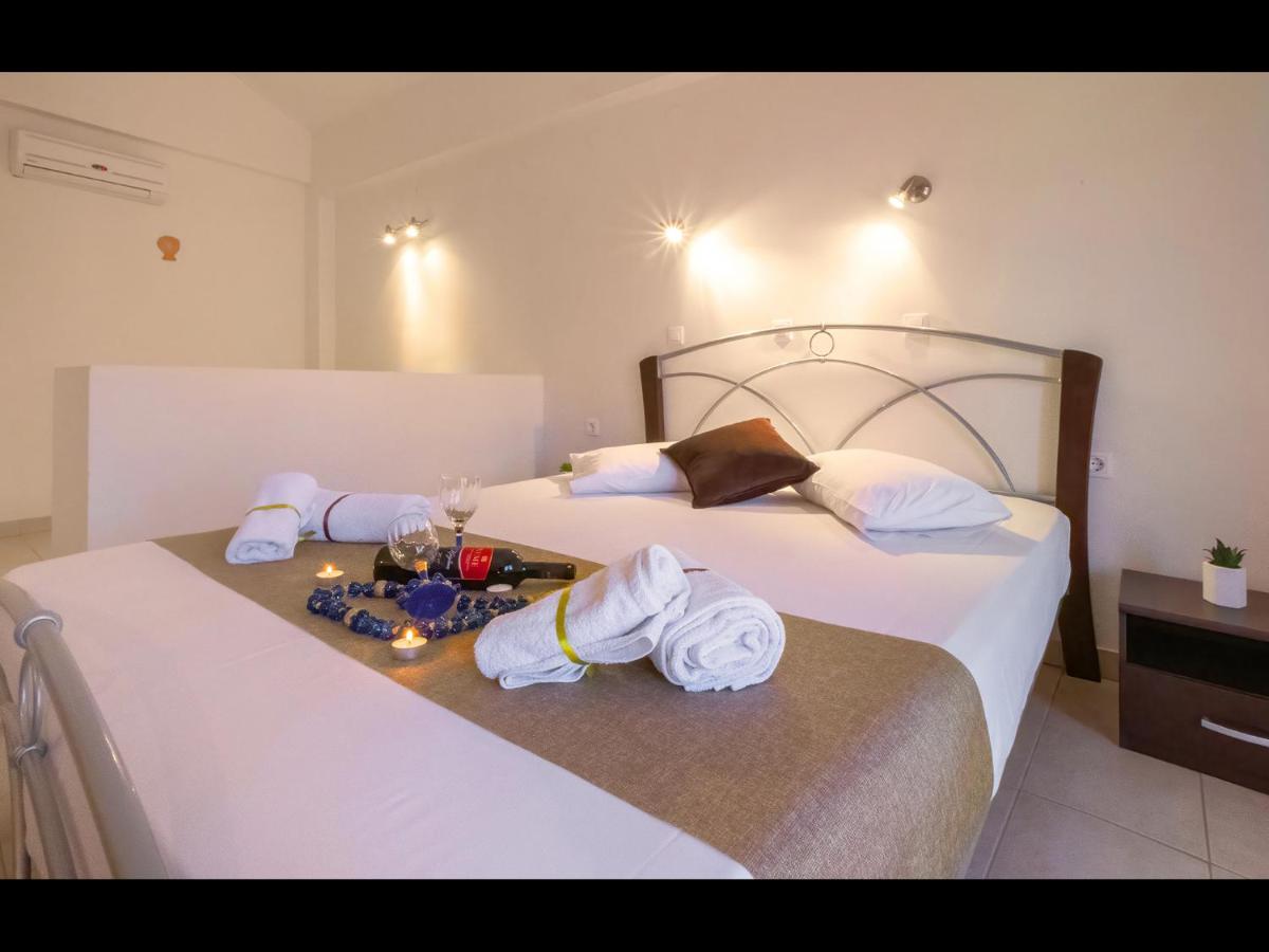 Blue Horizon Apartments&Maisonettes Limenaria  Bagian luar foto